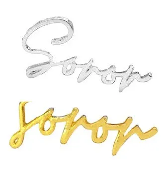 Absolutely Gorgeous Soror Pins in 2 Styles!